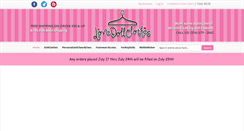 Desktop Screenshot of lovedollclothes.com